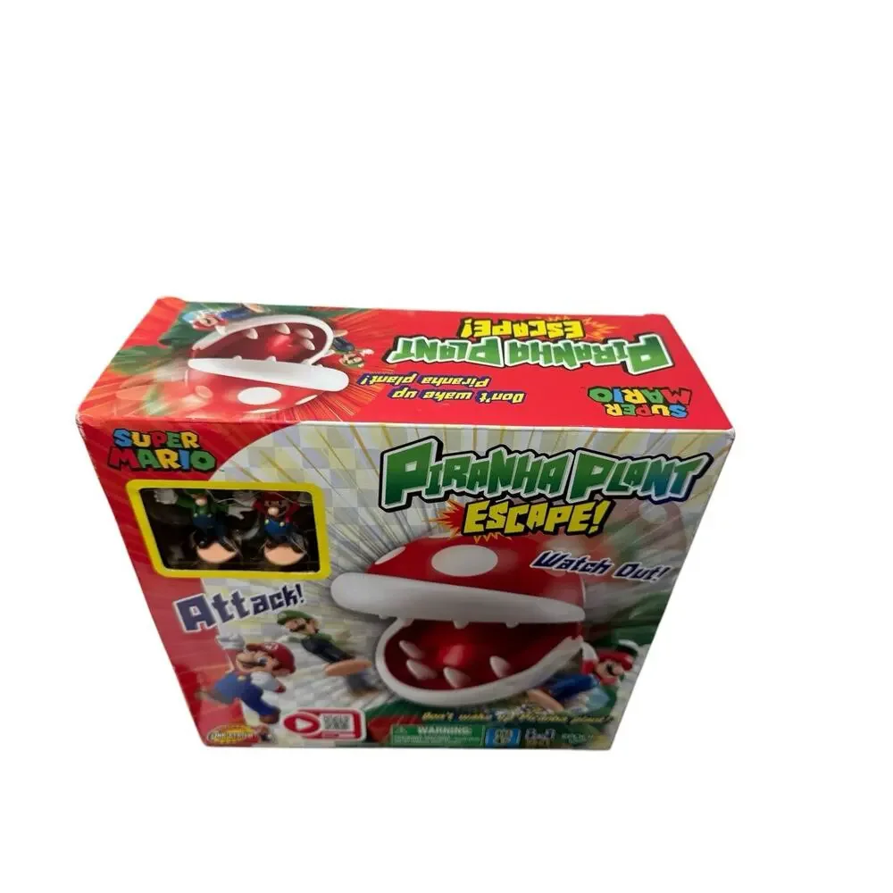 Epoch Games Super Mario Bros. PIRANHA PLANT ESCAPE! New & SEALED 2020 Luigi